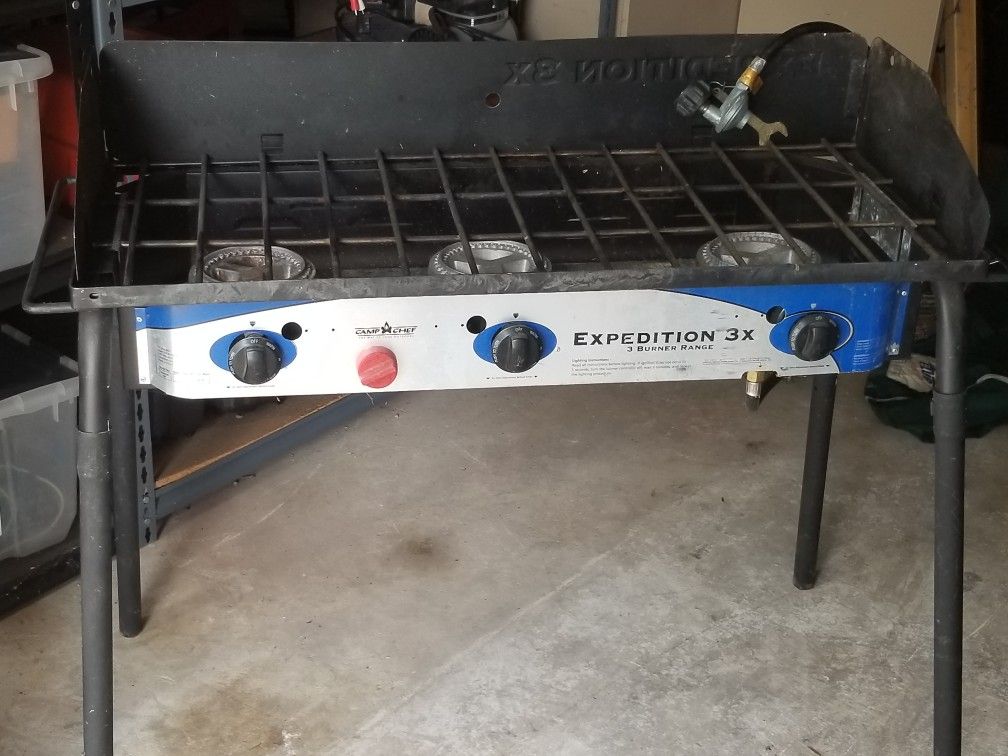 Camp Chef Expedition 3 Burner Stove