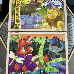 Melissa & Doug Wooden Jigsaw Puzzles