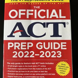 The Official Act Prep Guide  2022-2023