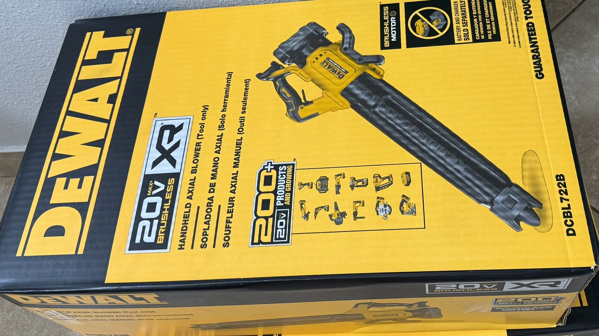 BACK IN STOCK 📉DEWALT 20V MAX 125 MPH 450 CFM Brushless Cordless Battery Powered Blower (Tool Only)
