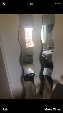 IKEA x OffWhite Markerad Distortion Mirror for Sale in Jacksonville, FL -  OfferUp