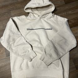 White Supreme Hoodie Size Medium 