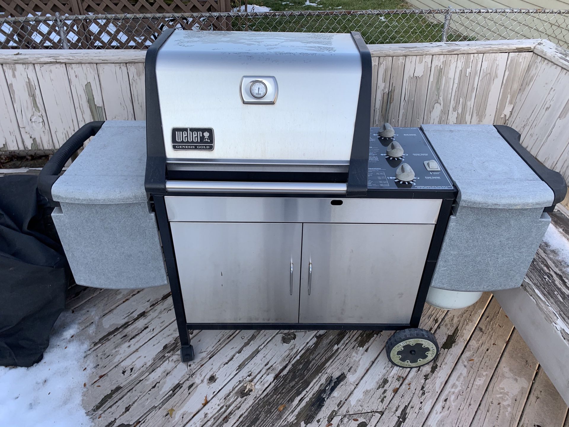 Weber Genesis Gold Gas Grill w/ Weber Cover