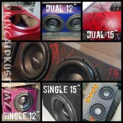 Custom Subwoofer Enclosures (Almost All Sizes) @KincaidKustomz