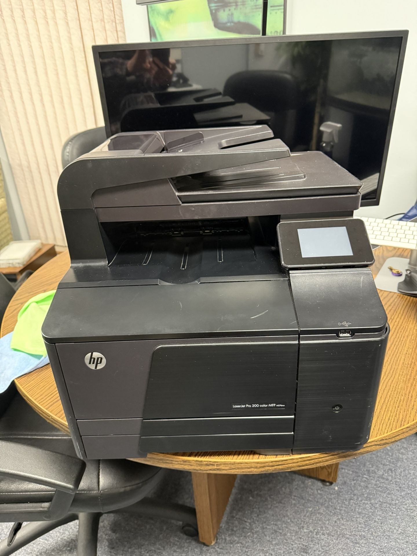 HP LaserJet Pro 200 Color MFP M276nw All-in-One Printer (w/Toner)