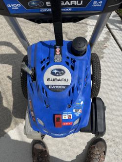 Gas pressure washer