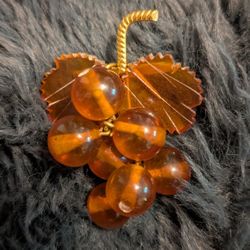 Vintage Baltic Amber Broach 