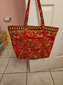 Large Red Purse/Tote