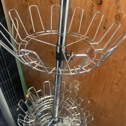 Floor To Ceiling Shoe Or Storage Carousel