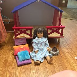 American Doll Camp House 