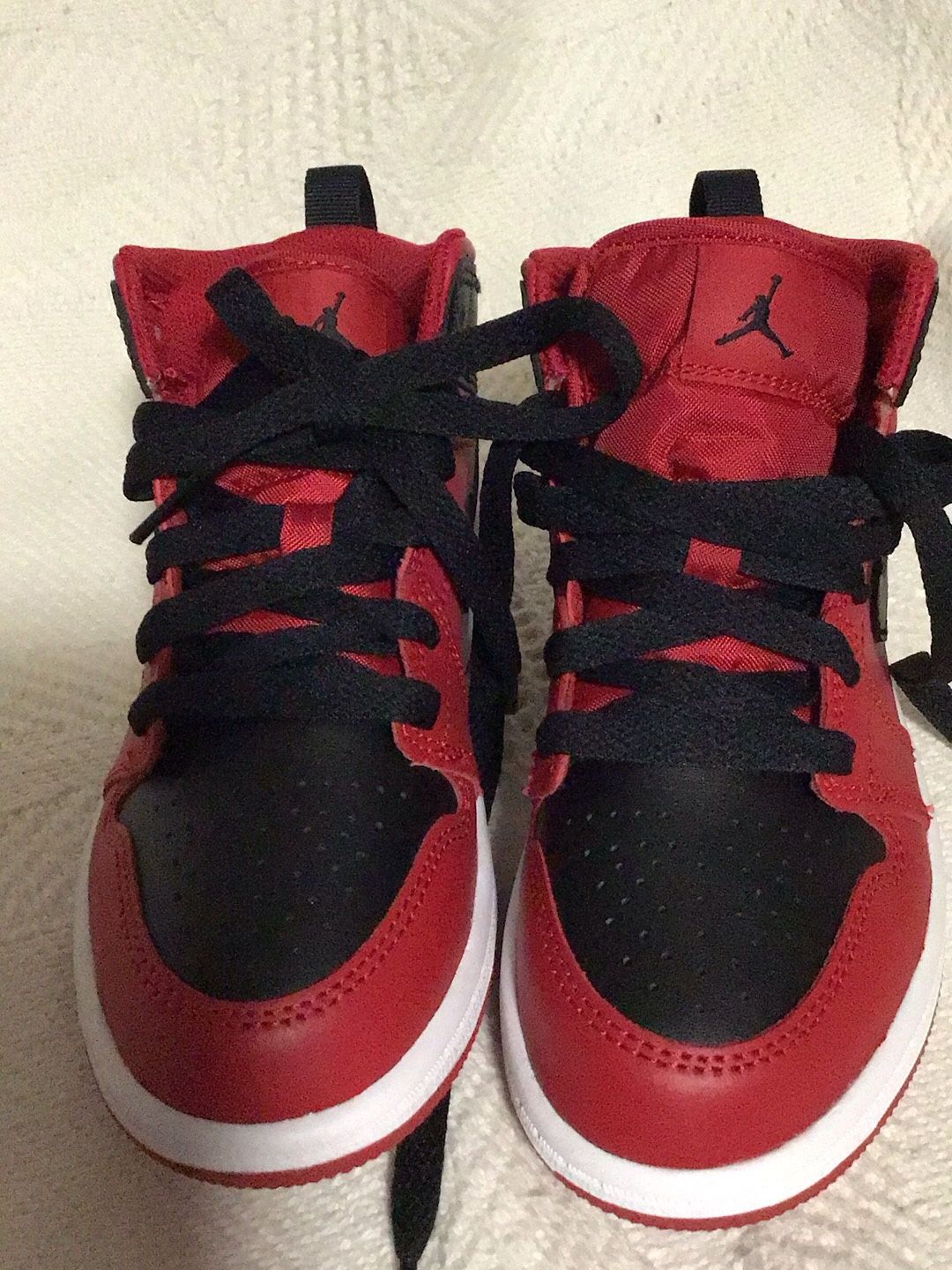 Jordan Nike Preschool 1 Mid Size 12C (640734-660) Reverse Bred New No Box