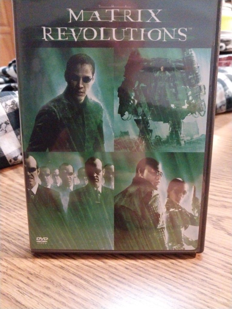 Matrix Revolutions DVD