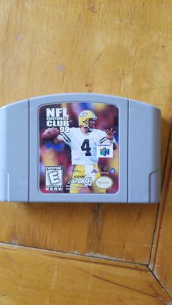 Nintendo 64 NFL club 99