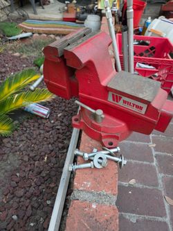 Wilson heavy duty vise
