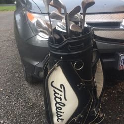 OBO Titleist Golf Bag And Clubs