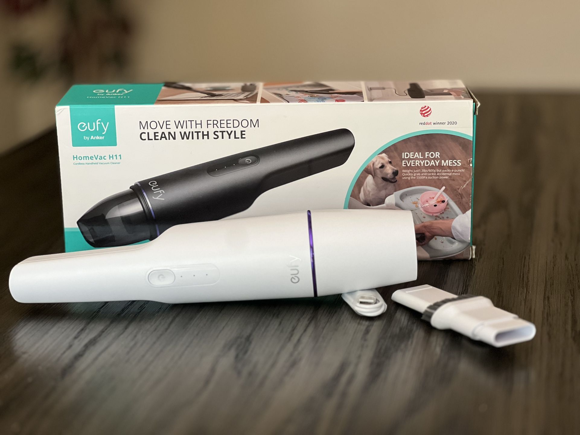 eufy by Anker Cordless Handheld Vacuum – Ultra-Light & Powerful (5500Pa)