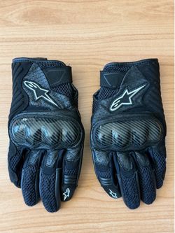 Alpinestars SMX-1 Air V2 Motorcycle Gloves, size small