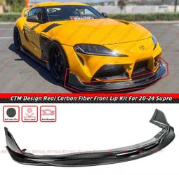 20-26 GR Supra Carbon Fiber Front Bumper Lip