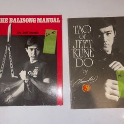 Bruce Lee And Martial Arts Books 