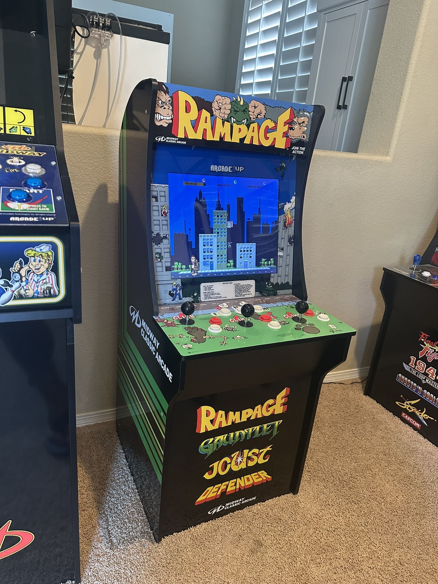 Arcade1up Rampage Arcade