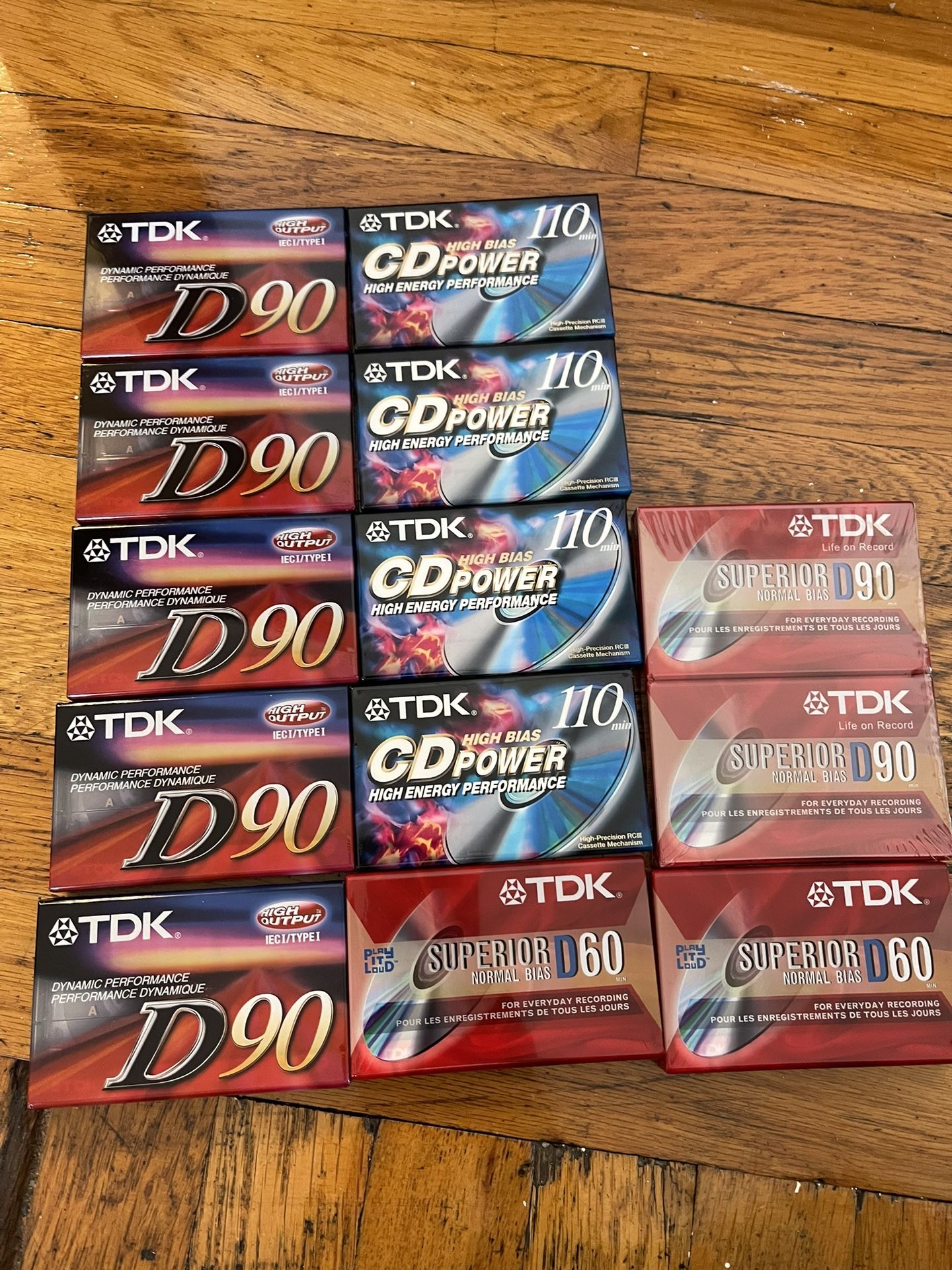 Tapes Blank TDK BRAND New