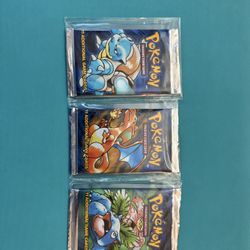 Fs Base Pokémon Booster Packs(art Set)