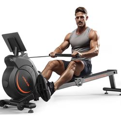 YOSUDA Magnetic/Water Rowing Machine for Home - Rower Machine Use with Bluetooth, App Supported, Rowing Machine for Beginners to Athletes, Comfortable