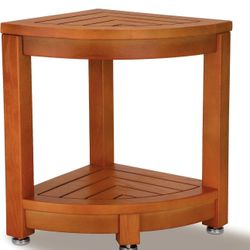 Corner Shower Stool for Inside Shower,