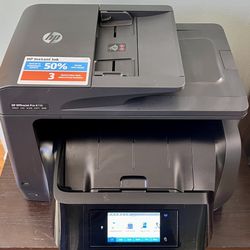 HP OfficeJet Pro 8720 All-In-One InkJet Printer M9L75A TESTED 6,555 Page Count