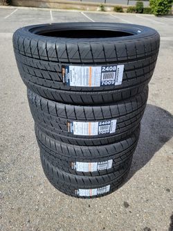 245 45 20 NEW TIRES CHALLENGER CHARGER MAGNUM CHRYSLER300 MUSTANG CAMARO 