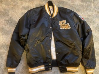 PRICE REDUCED!!!! RARE!!!! LIKE NEW CONDITION!!!! NEW ORLEANS SAINTS AUTHENTIC STARTER JACKET!!!!!!
