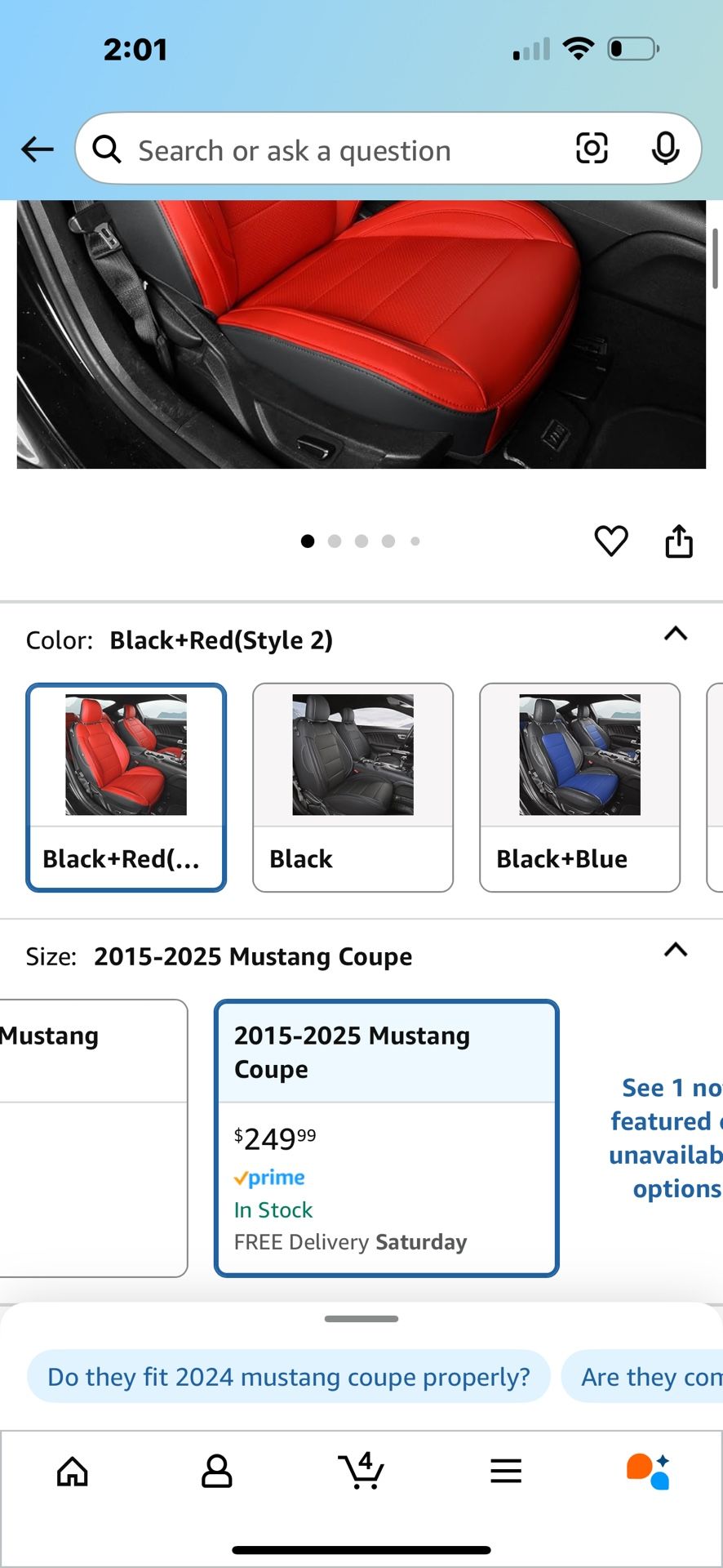 Red And Black Seat Covers