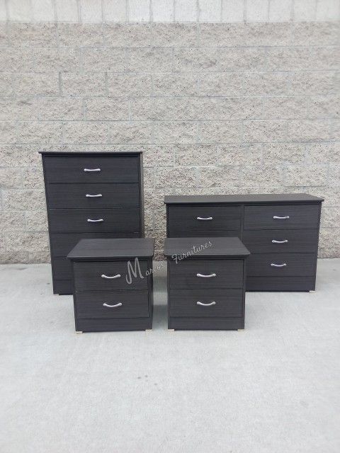 Gray Matte Bedroom Dresser Set!