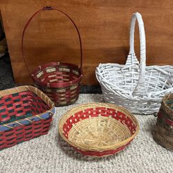 Wooden Baskets - All For $10