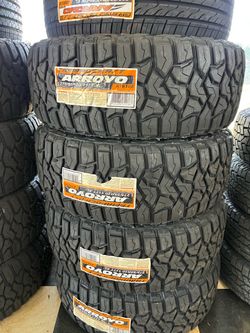 📲✔️275/55/20 Vendo set de Llantas Nuevas arroyo rt