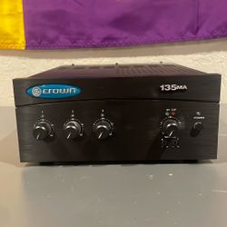 Crown 135ma Amplifier  (open To Negotiation)
