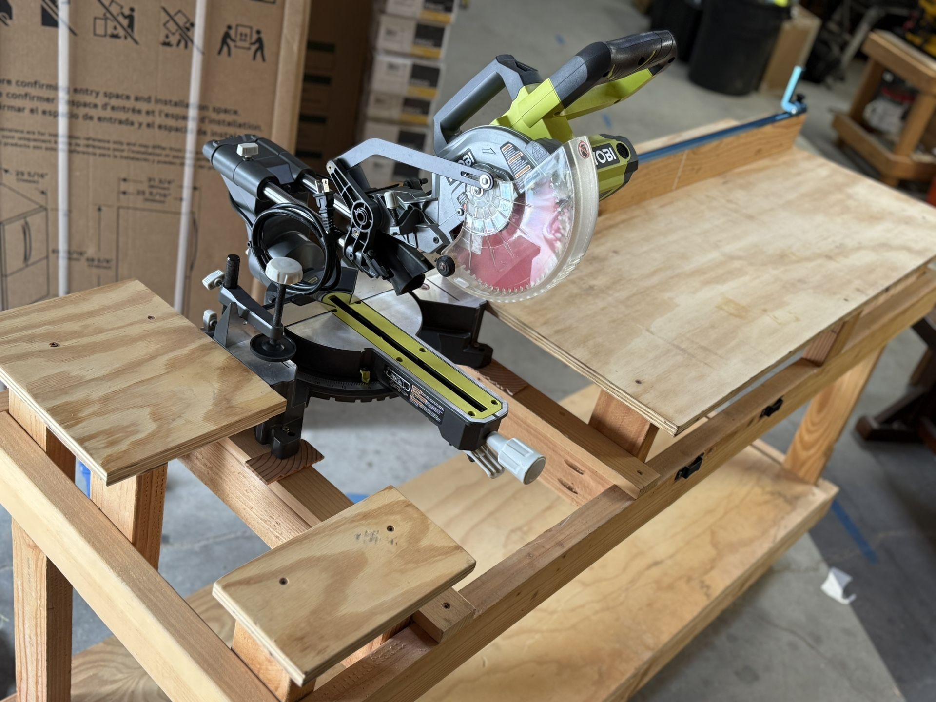 Ryobi 7 1/4” Miter Saw 
