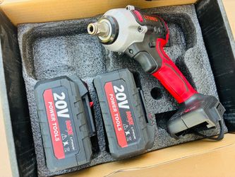 20V Brushless Impact Wrench Kit w/ (2) Batteries & Charger