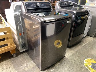 LG Electric 5.5 cu ft Smart Top Load Washer Model #WT7600HKA