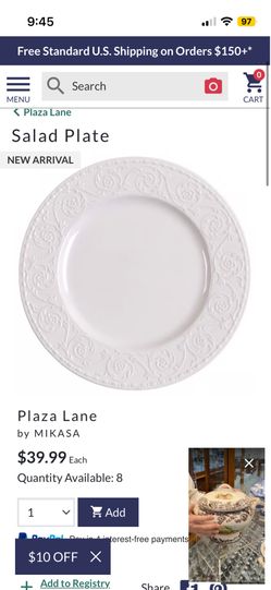 Mikasa Plaza Lane Fine China