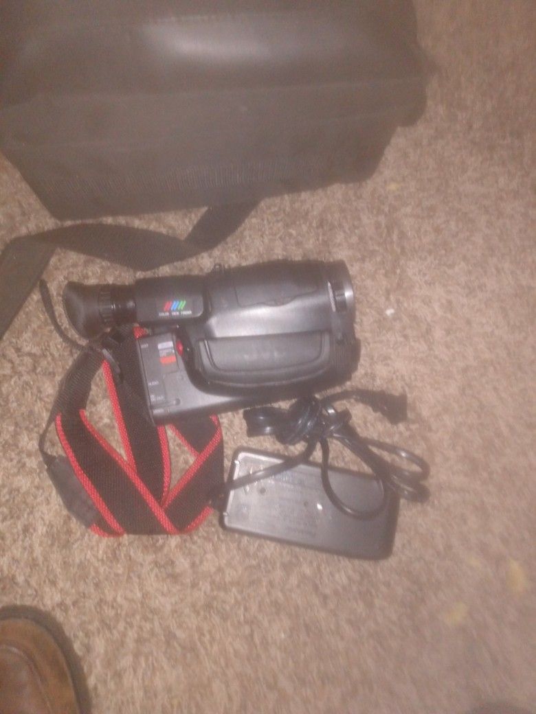 Old Jvc Compact VHS Video Camera