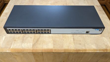 Hp 24 Port Gigabit Enterprise Switch, Like New
