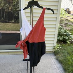 Cupshe Colorblock One-Piece Swimsuit