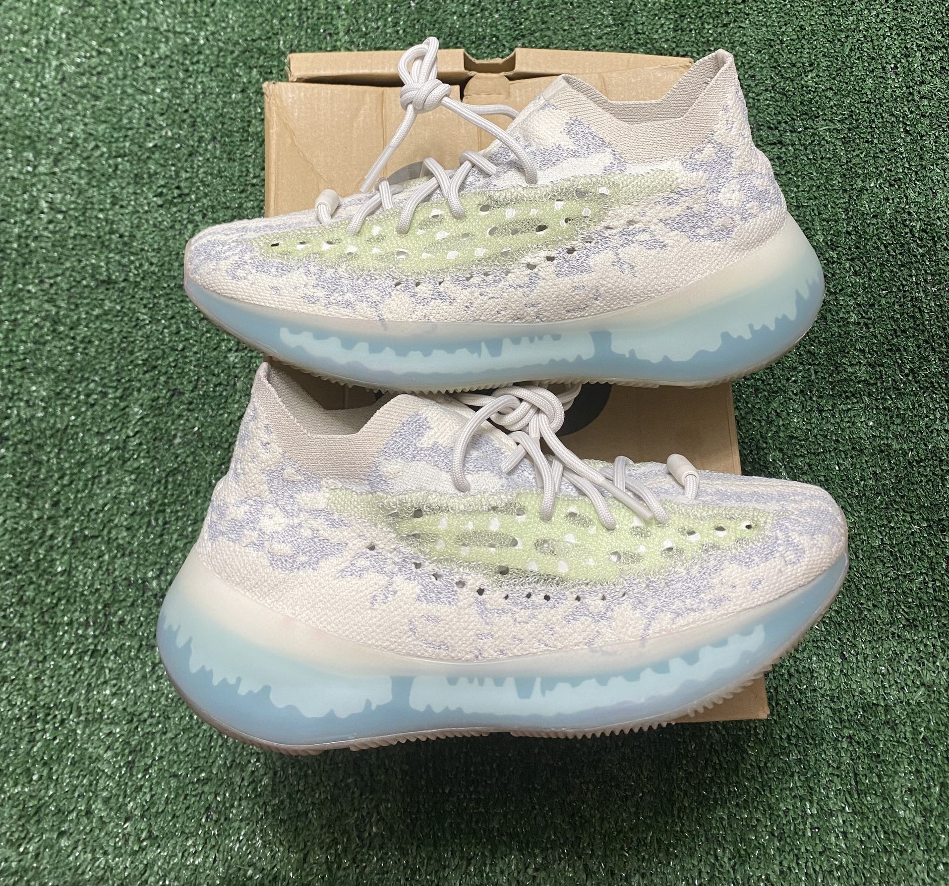 Adidas Yeezy 380 Alien Blue size 9.5 USED But Clean