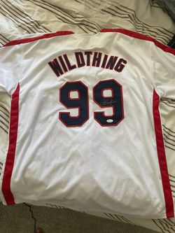 Charlie Sheen Wild Thing Signed Jersey 