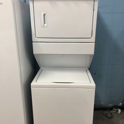 Whirlpool 27” Wide Stack Washer Dryer 