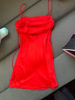 Red mini dress princess Polly