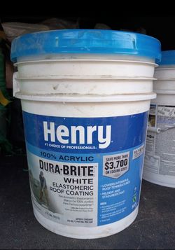 Henry 100% Acrylic Roof Coating