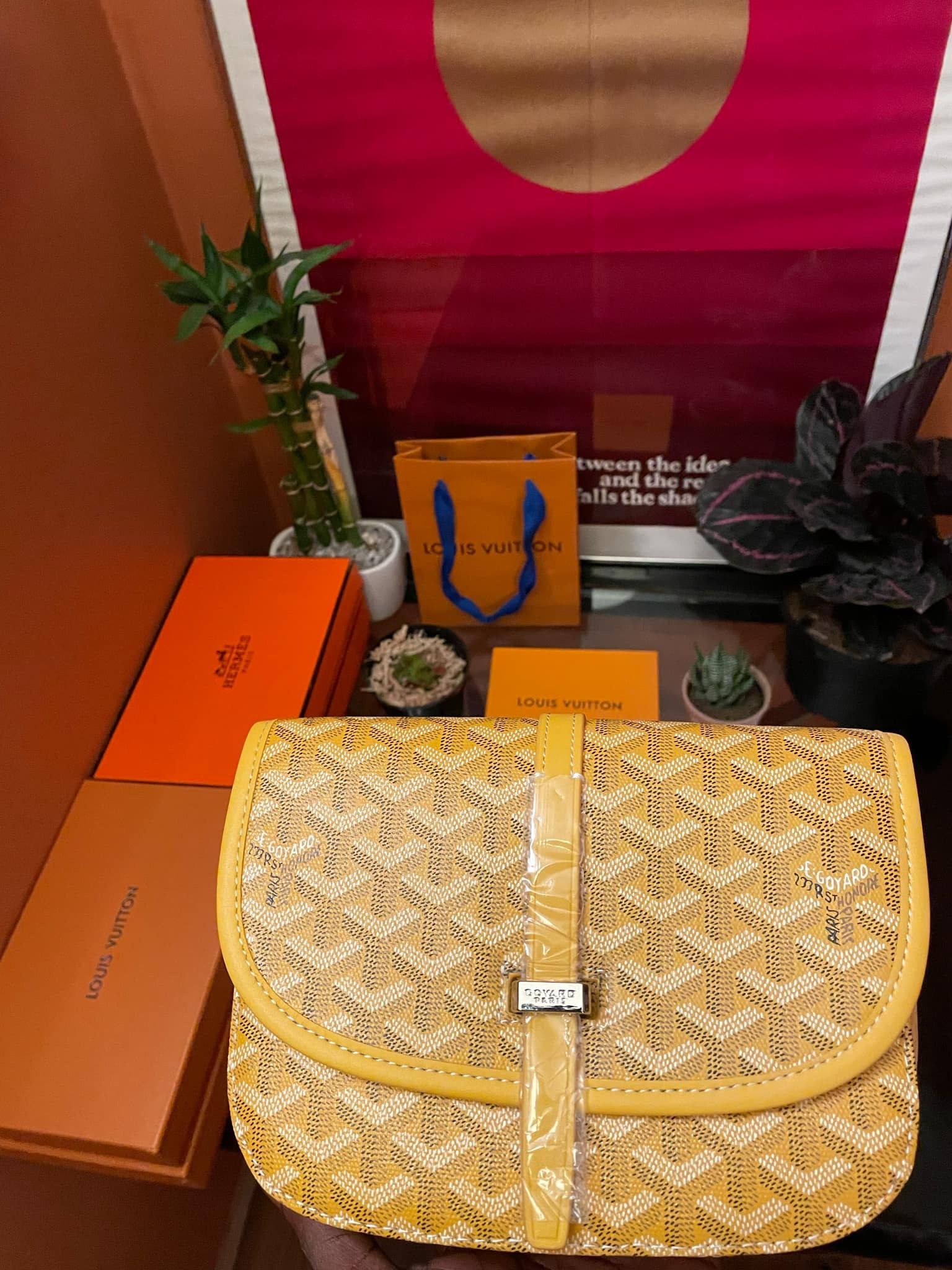 Authentic Yellow Bag
