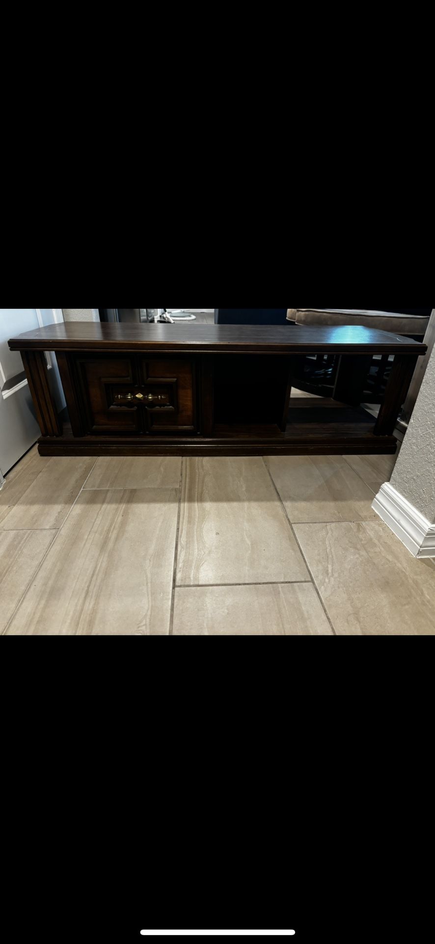 Vintage Wood Console Table β $25 FIRM β Must Go Today!